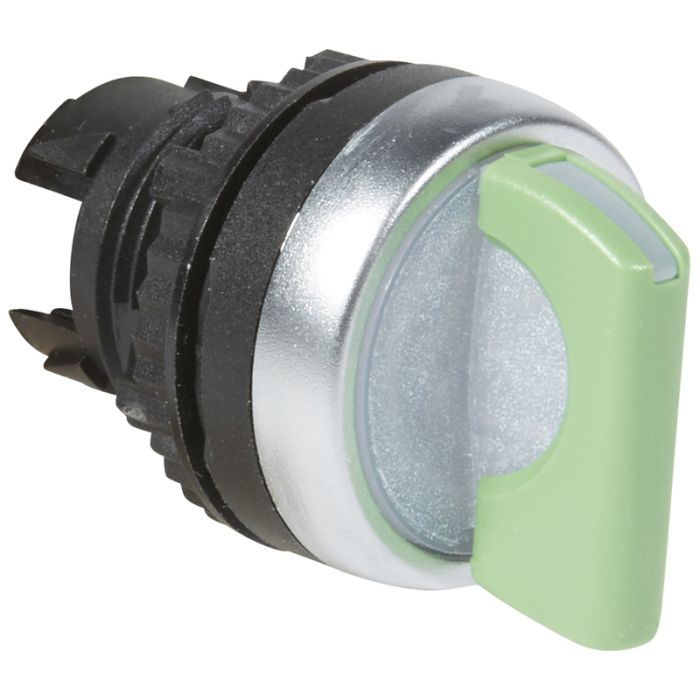 Legrand Osmoz Переключатель для комплектации с подсветкой 3 положения с фиксацией 45° зеленый