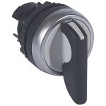 Legrand Osmoz Гол.тумб. ЧЕРН.ручк. 3 п с возвр.с двух сторон в 0. 45°(1-0-2) 10-12-2 час.