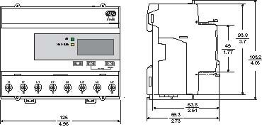 SE Powerlogic Счетчик электроэнергии iEM3150