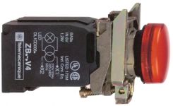 SE Лампа сигнальная, красная, 22мм, LED, 400 VAC, с трансформатором питания