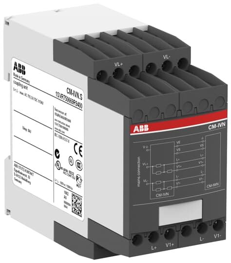 ABB Модуль расширения пределов измерения CM-IVN.S для реле CM-IWN.1, винт.клеммы