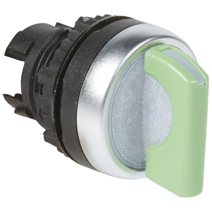 Legrand Osmoz Переключатель для комплектации с подсветкой 2 положения с фиксацией 45° зеленый