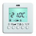 ABB 6138/11-83-500 Терморегулятор для фэнкойла с дисплеем, накладной монтаж, серебристый алюминий ABB 6138/11-83-500 Терморегулятор для фэнкойла с дисплеем, накладной монтаж, серебристый алюминий