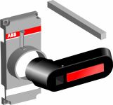 ABB OTV1000EK Ручка управления черная для прямой установки на рубильники OT1000..2500