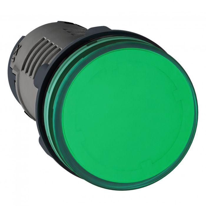 SE Лампа сигнальная, зеленая, 380В, LED