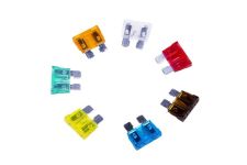 REXANT Набор автомобильных предохранителей 'стандарт' в пластиковой коробке 100шт.