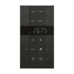 ABB SBC/U10.0.1-885 Регулятор комнатной температуры с датчиками CO2/влажности, 10-клавишный, чёрный бархат