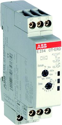 ABB CT-SDD Реле времени 22 модульное (звезда-треуг. фикс время перекл) 24- 48B DC, 24-240B AC