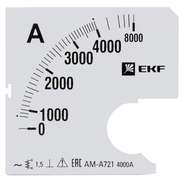 EKF PROxima Шкала сменная для A721 4000/5А-1,5