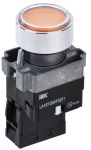 IEK Кнопка LA167-BWF3571 d=22мм RC 1з с подсветкой желтая