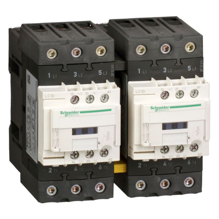 SE Contactors D Контактор реверсивный 3Р Everlink AC3 440В 65A катушка управления 115В AC 50/60Гц