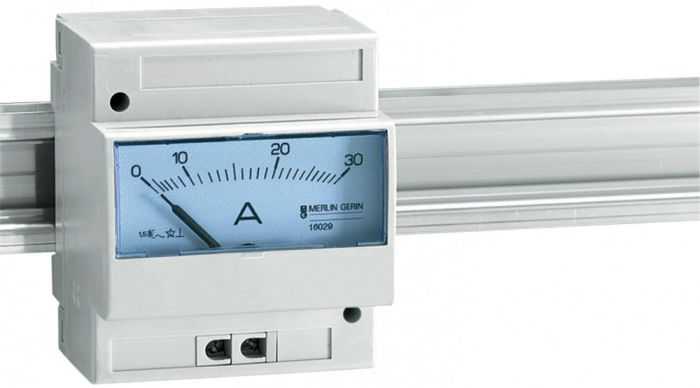 SE Powerlogic Шкала амперметра на DIN рейку 0-50А