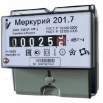 Меркурий Электросчетчик 201.7 на DIN-рейку 5-60А/220В 1Ф 1т. Механика Меркурий Электросчетчик 201.7 на DIN-рейку 5-60А/220В 1Ф 1т. Механика