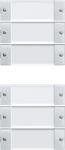 Gira KNX S-55 Комплект клавиш, 6 шт.