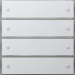 Gira KNX Сенсорный выключатель 3 Komfort 4 мест