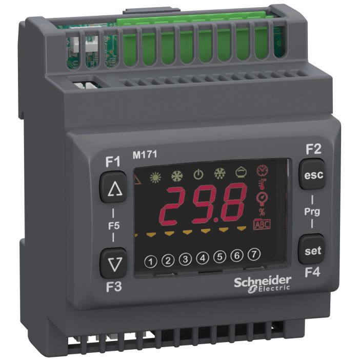 SE Оптим ПЛК М171, дисплей, 22 I/Os, Modbus (TM171ODM22R)