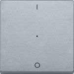 SE Merten KNX\EIB SM Алюминий Клавиша для модуля 1-кнопочного выключателя с символами 1/0