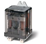 Finder Силовое электромеханическое реле; монтаж в наконечники Faston 250 (6.3х0.8мм); 3NO 16A; контакты AgCdO (зазор ? 3мм); катушка 12В DC; степень з