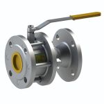 Кран стальной шаровой 11с41п DN 100 PN 16, фланцевый, полный проход, 350мм, Breeze