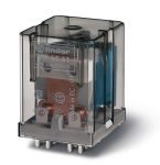 Finder Силовое электромеханическое реле; монтаж на печатную плату, раздвоенные выводы; 1NO+1NC 20A; контакты AgCdO; катушка 48В AC; степень защиты RTI