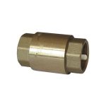 Клапан латунный обратный пружинный DN 15 PN 10 муфтовый пластиковый шток, SGL Клапан латунный обратный пружинный DN 15 PN 10 муфтовый пластиковый шток, SGL