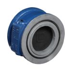 Клапан чугунный обратный поворотный 1-створчатый DN 150 PN 16 межфланцевый БЛМЗ Клапан чугунный обратный поворотный 1-створчатый DN 150 PN 16 межфланцевый БЛМЗ