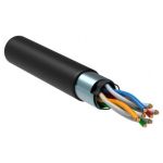 Кабель витая пара F/UTP кат.5e 4х2х24AWG solid CU LDPE OUTDOOR GENERICA черн. 305м (м) ITK BC3-C5E04-339-305-G Кабель витая пара F/UTP кат.5e 4х2х24AWG solid CU LDPE OUTDOOR GENERICA черн. 305м (м) ITK BC3-C5E04-339-305-G