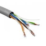 Кабель витая пара U/UTP кат.5e 4х2х24AWG solid CCA PVC SIMPLE сер. 305м (м) Эра Б0044434 Кабель витая пара U/UTP кат.5e 4х2х24AWG solid CCA PVC SIMPLE сер. 305м (м) Эра Б0044434