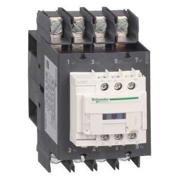 SE Contactors D Контактор 4Р 415В 60A 125В DC