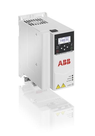 ABB Устр-во авт. регул. ACS380-040S-09A4-4, 3кВт, 380В, 3 фазы, IP20, Modbus RTU, встр. панель