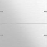 Gira Hаб.клав. 2-м сенс.выкл.4 TS4 аллюминий