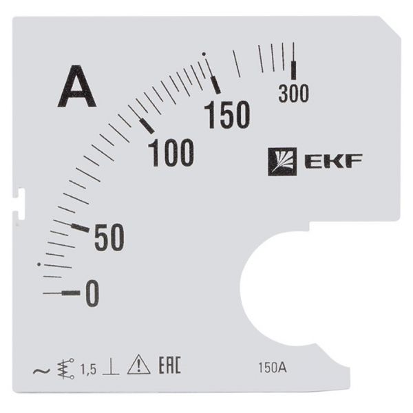 EKF PROxima Шкала сменная для A961 150/5А-1,5