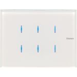 BT KNX Axolute Сенсорная панель управления 6-канальная, стекло, Nighter