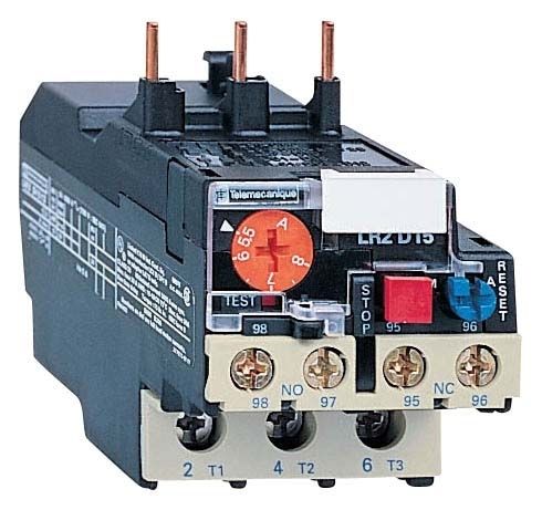 SE Contactors D Thermal relay D Тепловое реле перегрузки 2,5-4A Class 20 с зажимом под винт