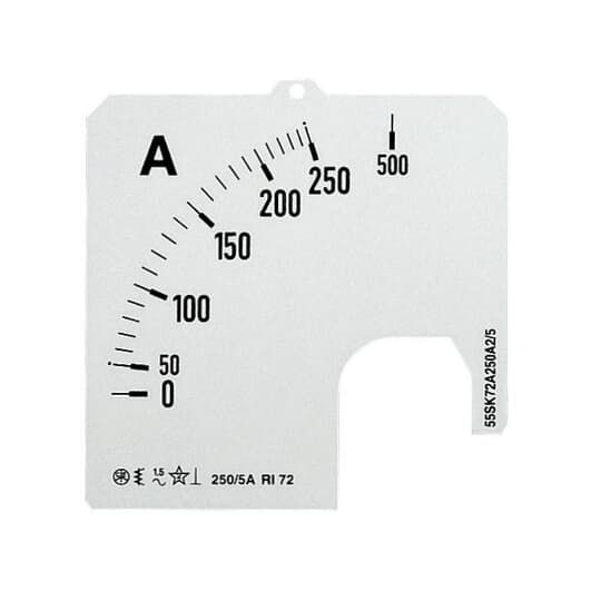 ABB Шкала для амперметра SCL-A5-8000/72