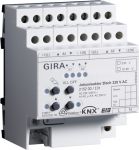 Gira KNX Актор для жалюзи 2-канальный 230В АС KNX/EIB REG Gira KNX Актор для жалюзи 2-канальный 230В АС KNX/EIB REG