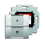 ABB 6126/01-866-500 Сенсор 2-клавишный с коплером в комплекте, нержавеющая сталь ABB 6126/01-866-500 Сенсор 2-клавишный с коплером в комплекте, нержавеющая сталь