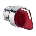 EKF PROxima Исполнительный механизм переключателя ХB4 красный на 2 положения с фиксацией, с подсветкой с короткой ручкой EKF PROxima Исполнительный механизм переключателя ХB4 красный на 2 положения с фиксацией, с подсветкой с короткой ручкой