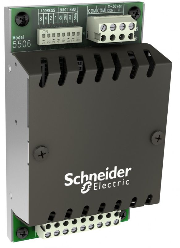 SE ScadaPack Модуль расширения 5506 A/I, 8 каналов, 0-20мA/0-5V (TBUX297319)