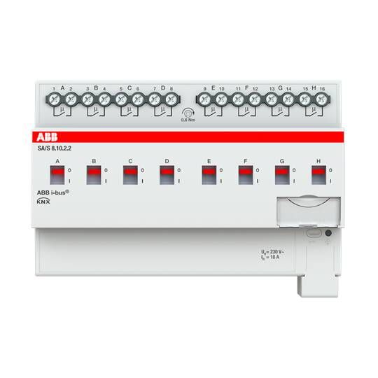 ABB SA/S8.10.2.2 Релейный активатор, 8-канальный, 10А, MDRC