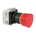 Legrand Osmoz Кнопка красная 1нз+1но