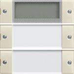 Gira S-55 Крем глянц Комплект клавиш Plus, 2 шт.