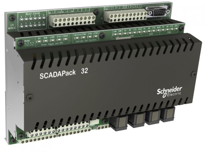 SE ScadaPack Вычислитель 32 RTU,10 Run,IEC61131,Config I/O,2 A/O (TBUP4A-1T5-01-0-1)