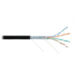 Кабель F/UTP 4 пары кат.5e (класс D) тест по ISO/IEC 100МГц ож BC (чистая медь) 24AWG (0.5мм) внутр./внеш. LSZH -40С нг(А)-HFLTx черн. (уп.305м) NIKOLAN NKL 4200C-BK Кабель F/UTP 4 пары кат.5e (класс D) тест по ISO/IEC 100МГц ож BC (чистая медь) 24AWG (0.5мм) внутр./внеш. LSZH -40С нг(А)-HFLTx черн. (уп.305м) NIKOLAN NKL 4200C-BK