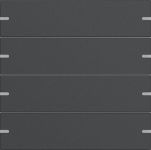 Gira Наб.клвш. 4-м сенс.выкл.4 TS4 антрац.(лак.) Gira Наб.клвш. 4-м сенс.выкл.4 TS4 антрац.(лак.)