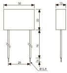 Finder Mодуль для применения с кнопками с подсветкой для 26 серии Finder Mодуль для применения с кнопками с подсветкой для 26 серии