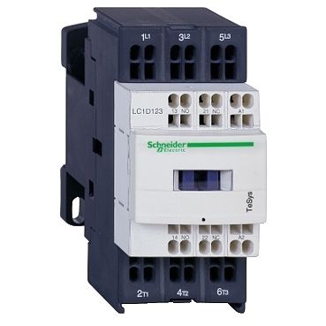 SE Contactors D Telemecanique Контактор 3Р 18A, 1НО+1НЗ 1100В 50Гц пружинный зажим