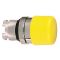 SE XB4 Головка кнопки 22мм желтая ZB4BC54
