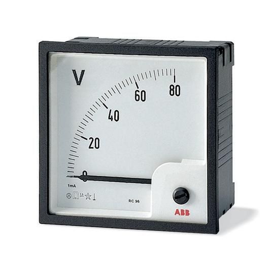 ABB Вольтметр перем.тока прям.вкл. VLM-1-50/96