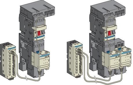 SE Contactors D Telemecanique Плата для монтажа GV2 ME расцепителя и контактора